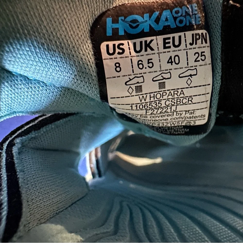 Hoka One One Teal and Orange Women's Hiking Sandals - Picture 7 of 7